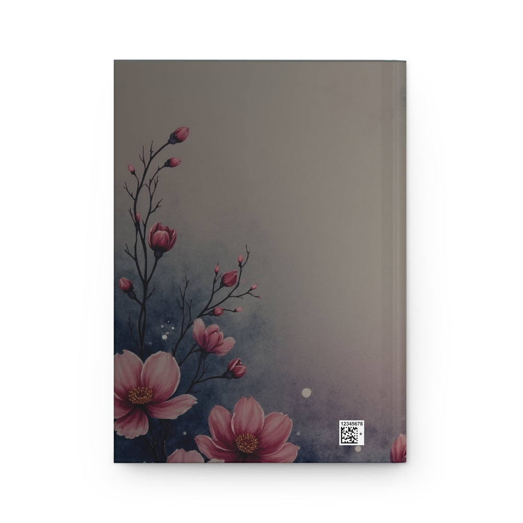 Magnolia Blossom Notebook, Hardcover Journal, Perfect for Gifts, Note-taking, Poetry or Planning