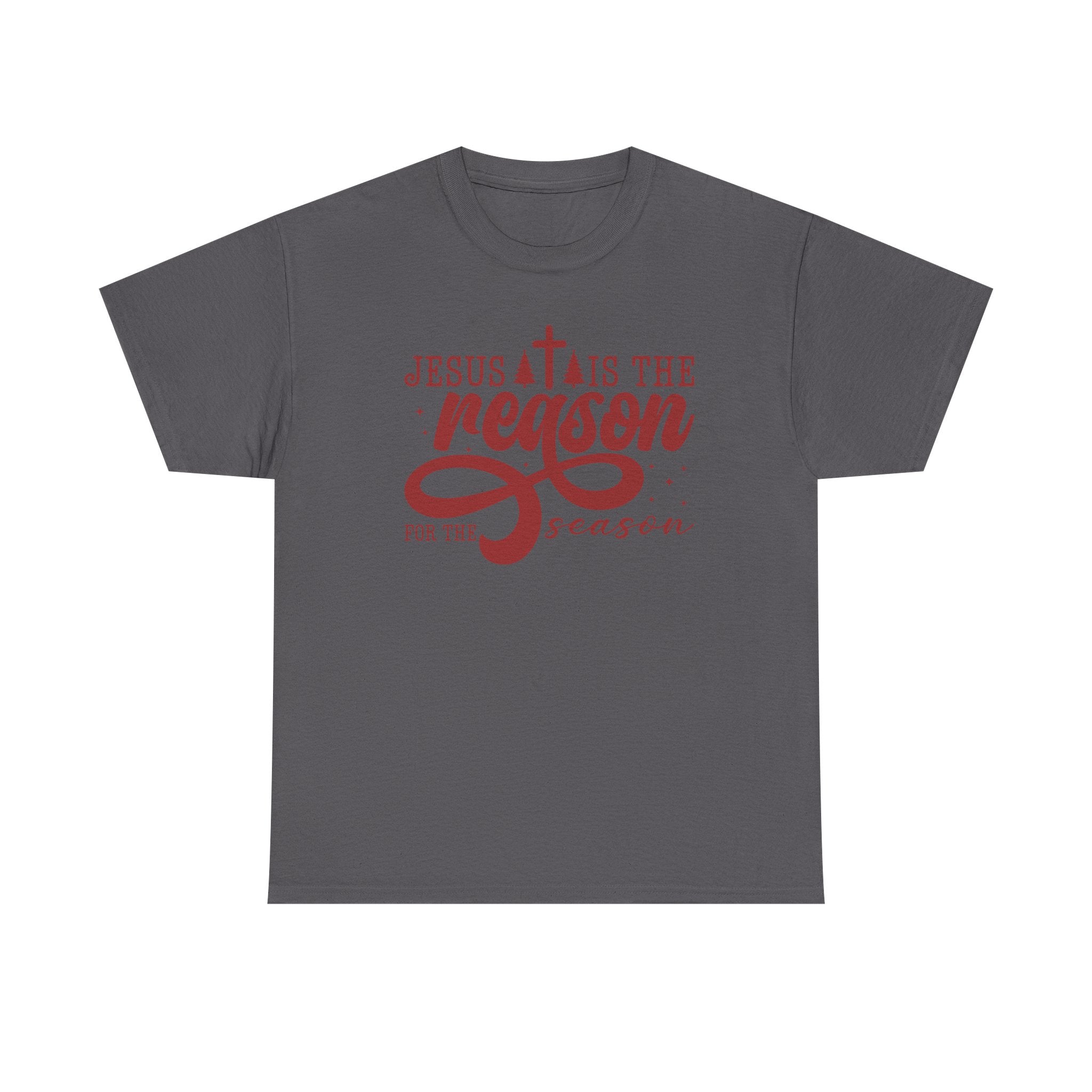 Christian Christmas T-Shirt - Jesus Is the Reason for the Season Holiday Tee