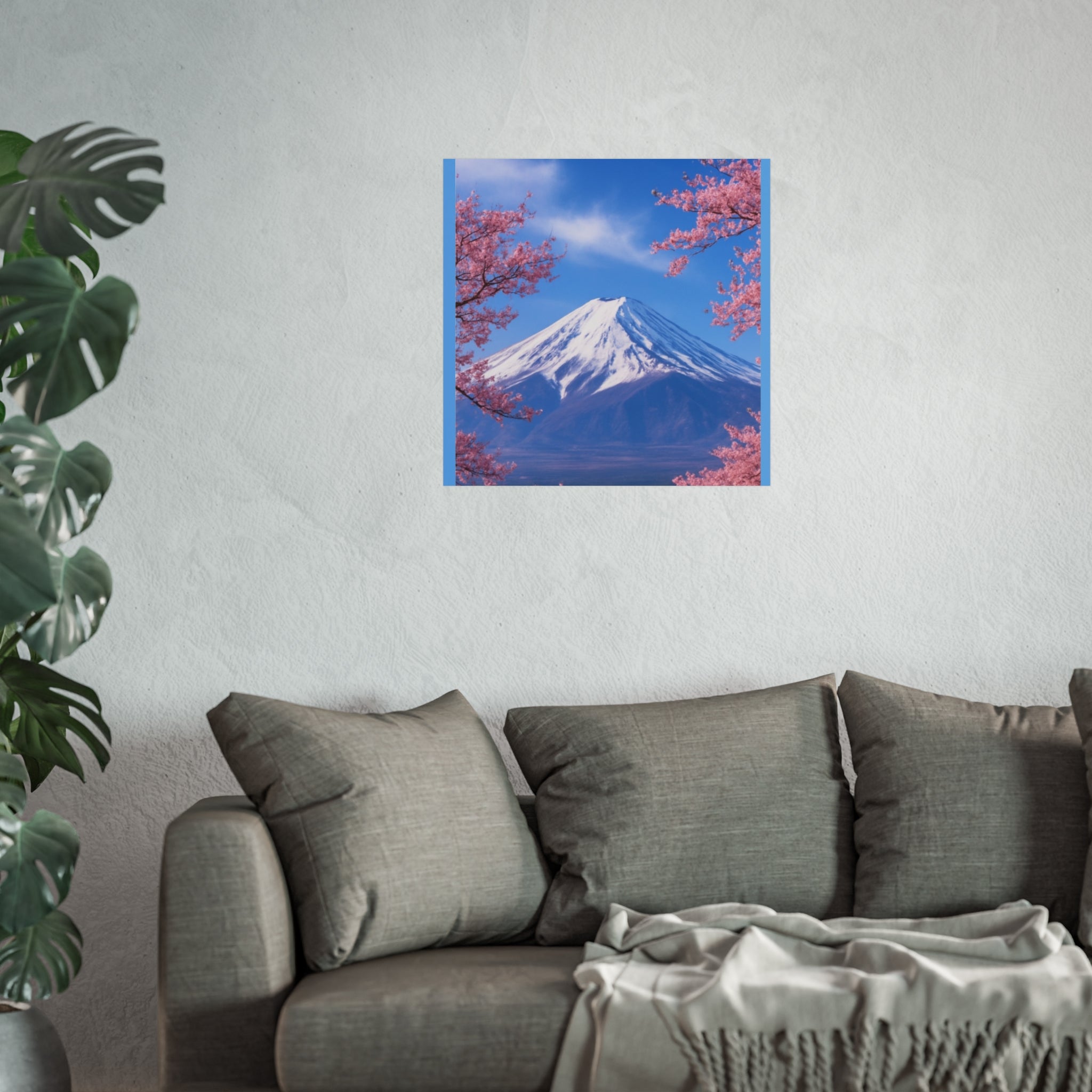 Serene Cherry Blossom Wall Art, Nature Print for Home Decor, Gifts for Art Lovers, Spring Aesthetic, Landscape Artwork