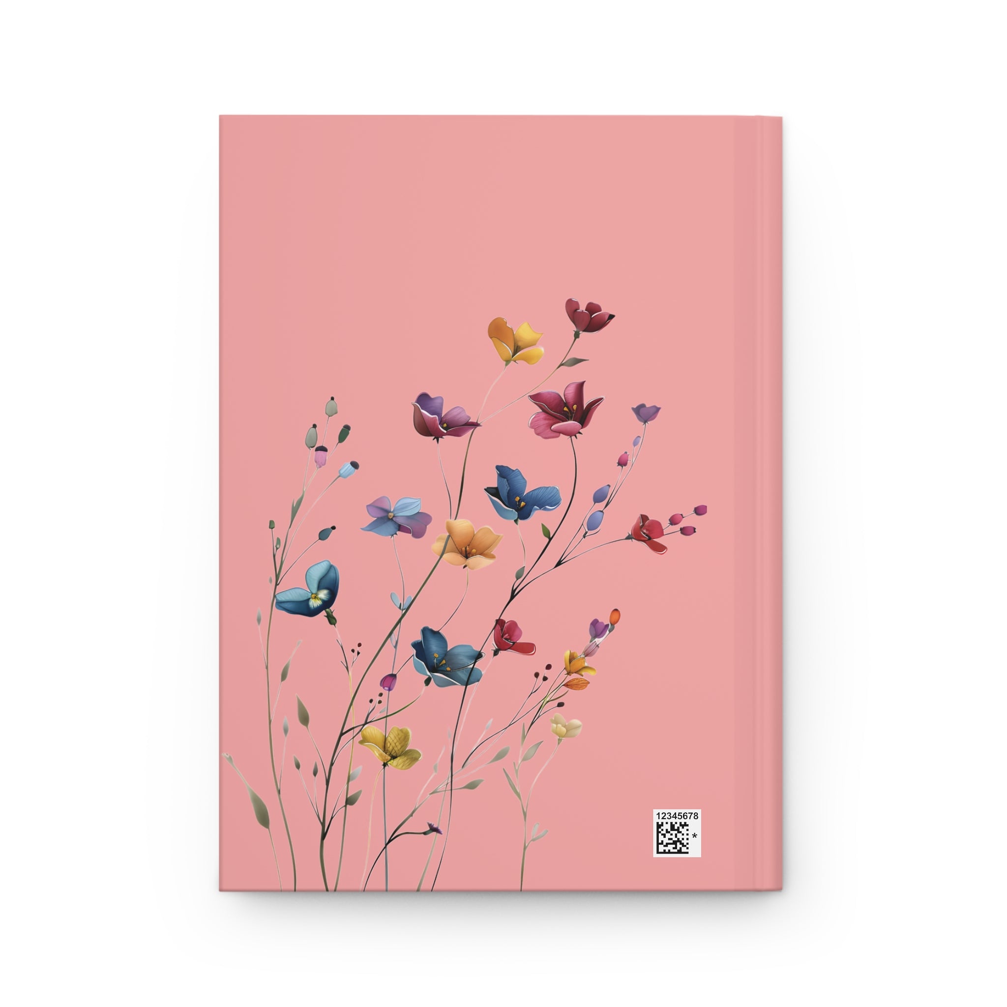 Personalized Flower Notebook, Hardcover Notebook, Custom Name Diary ,  Journal Personalized Hardcover Journal, Gifts  For Women,  Mothers Day Gifts