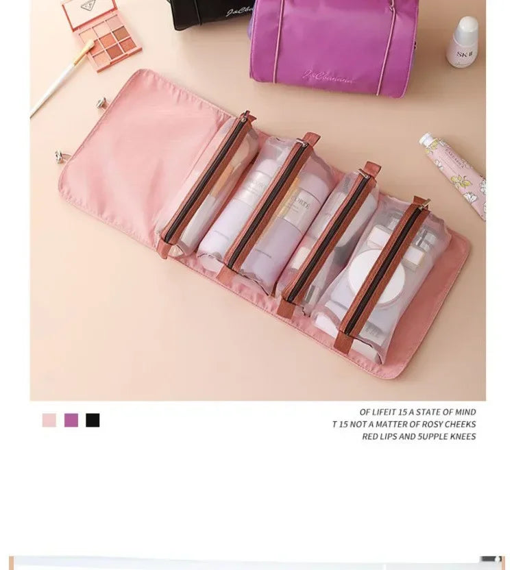 Makeup Bag Portable Large Capacity Beauty and Skincare Storage Bag High Appearance Level Waterproof Clutch Bag