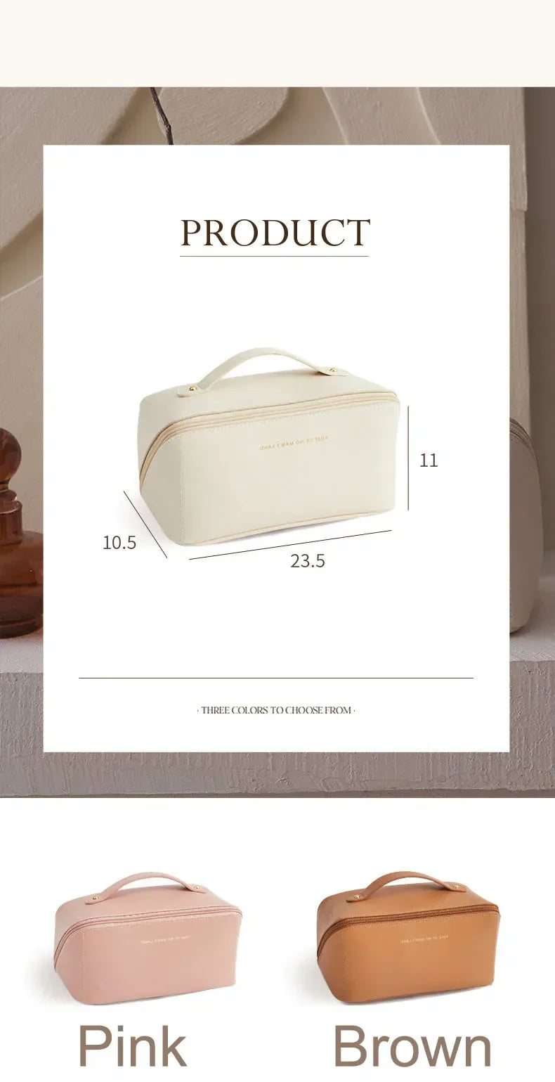 Makeup Bag Portable Large Capacity Beauty and Skincare Storage Bag High Appearance Level Waterproof Clutch Bag