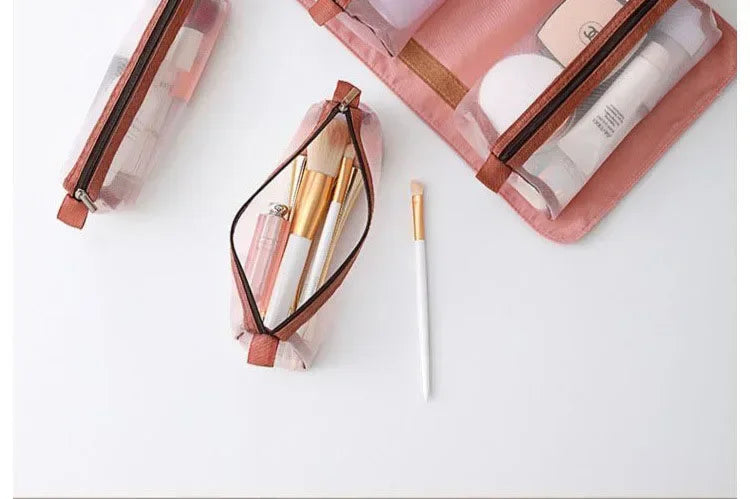 Makeup Bag Portable Large Capacity Beauty and Skincare Storage Bag High Appearance Level Waterproof Clutch Bag