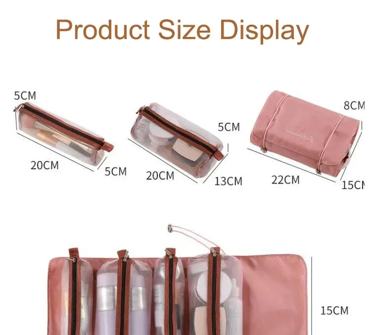 Makeup Bag Portable Large Capacity Beauty and Skincare Storage Bag High Appearance Level Waterproof Clutch Bag