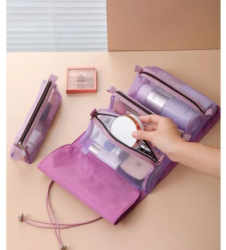 Makeup Bag Portable Large Capacity Beauty and Skincare Storage Bag High Appearance Level Waterproof Clutch Bag