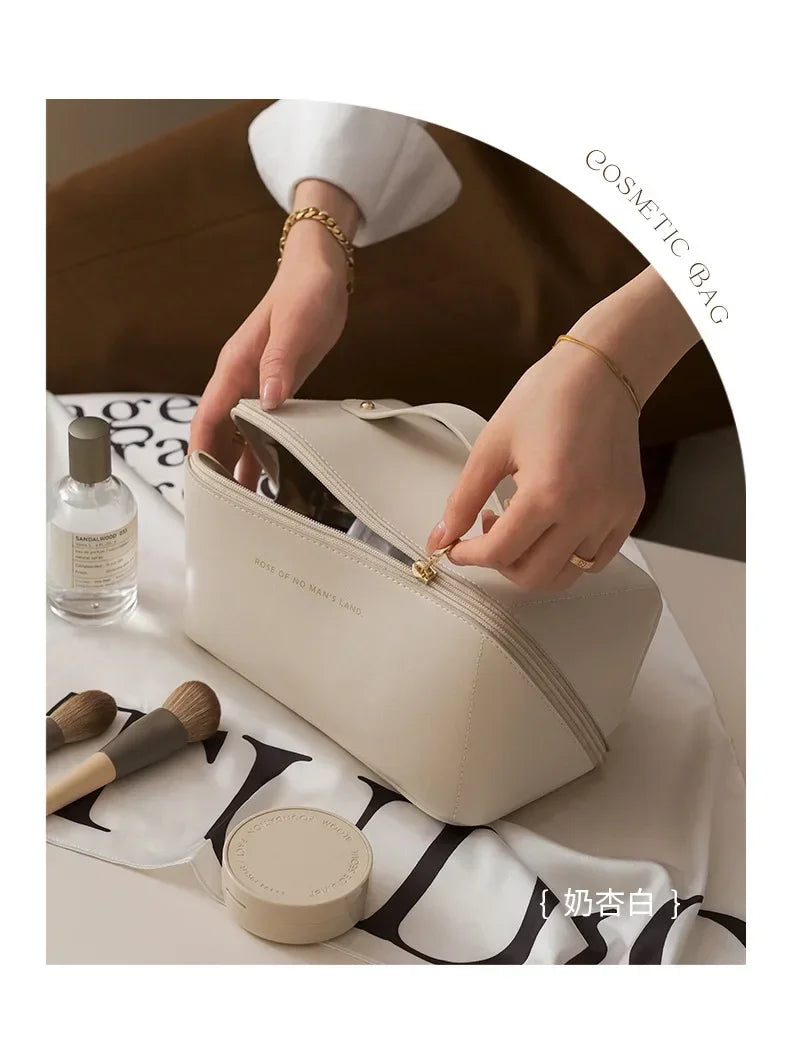 Makeup Bag Portable Large Capacity Beauty and Skincare Storage Bag High Appearance Level Waterproof Clutch Bag