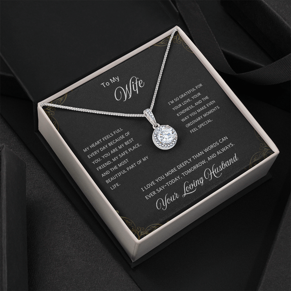To My Wife Beautiful Necklace I Birthday I Anniversary Gift