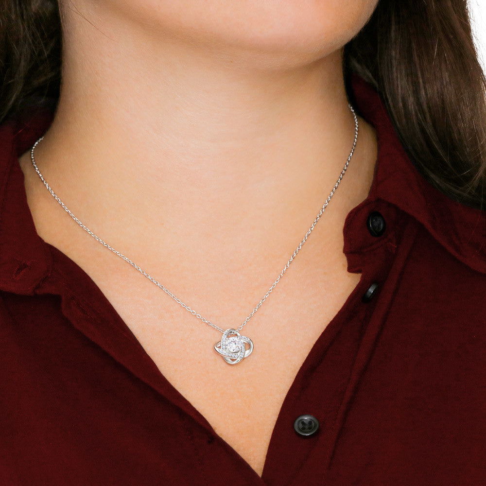 To Our Daughter Necklace, Love Mom & Dad