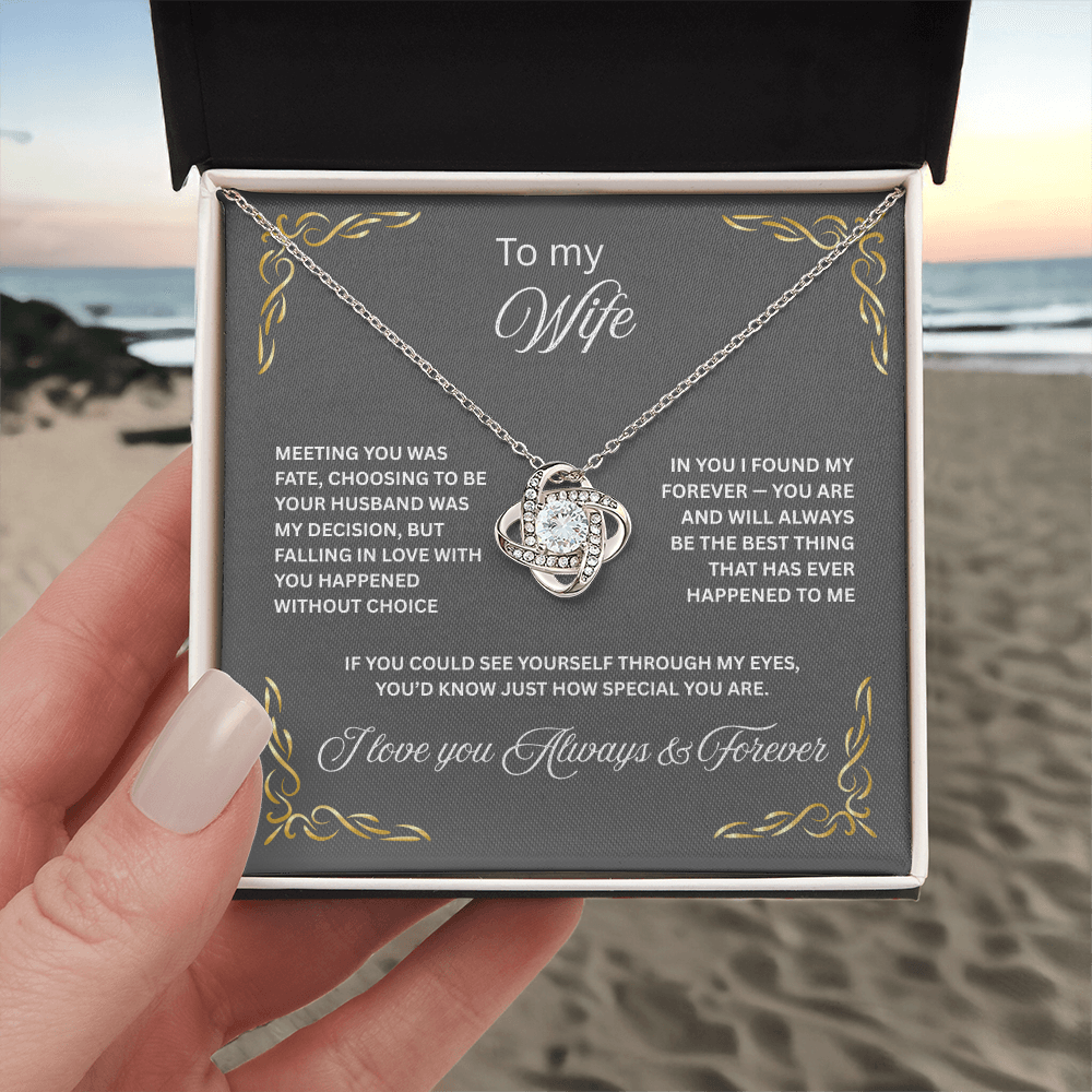 To my Wife Necklace I Birthday I Anniversary