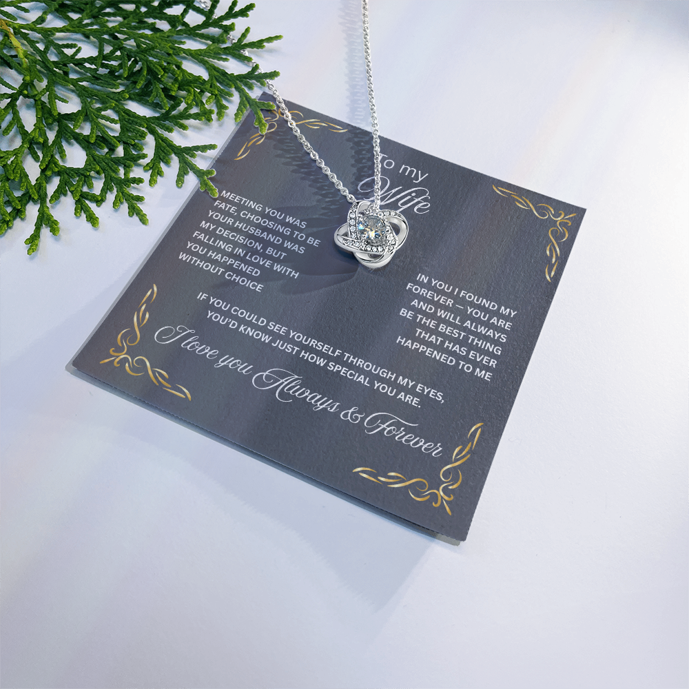 To my Wife Necklace I Birthday I Anniversary