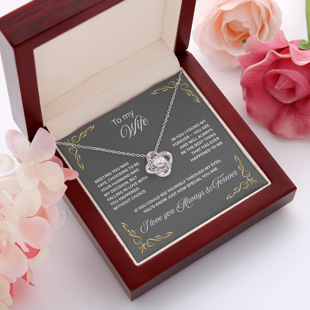 To my Wife Necklace I Birthday I Anniversary